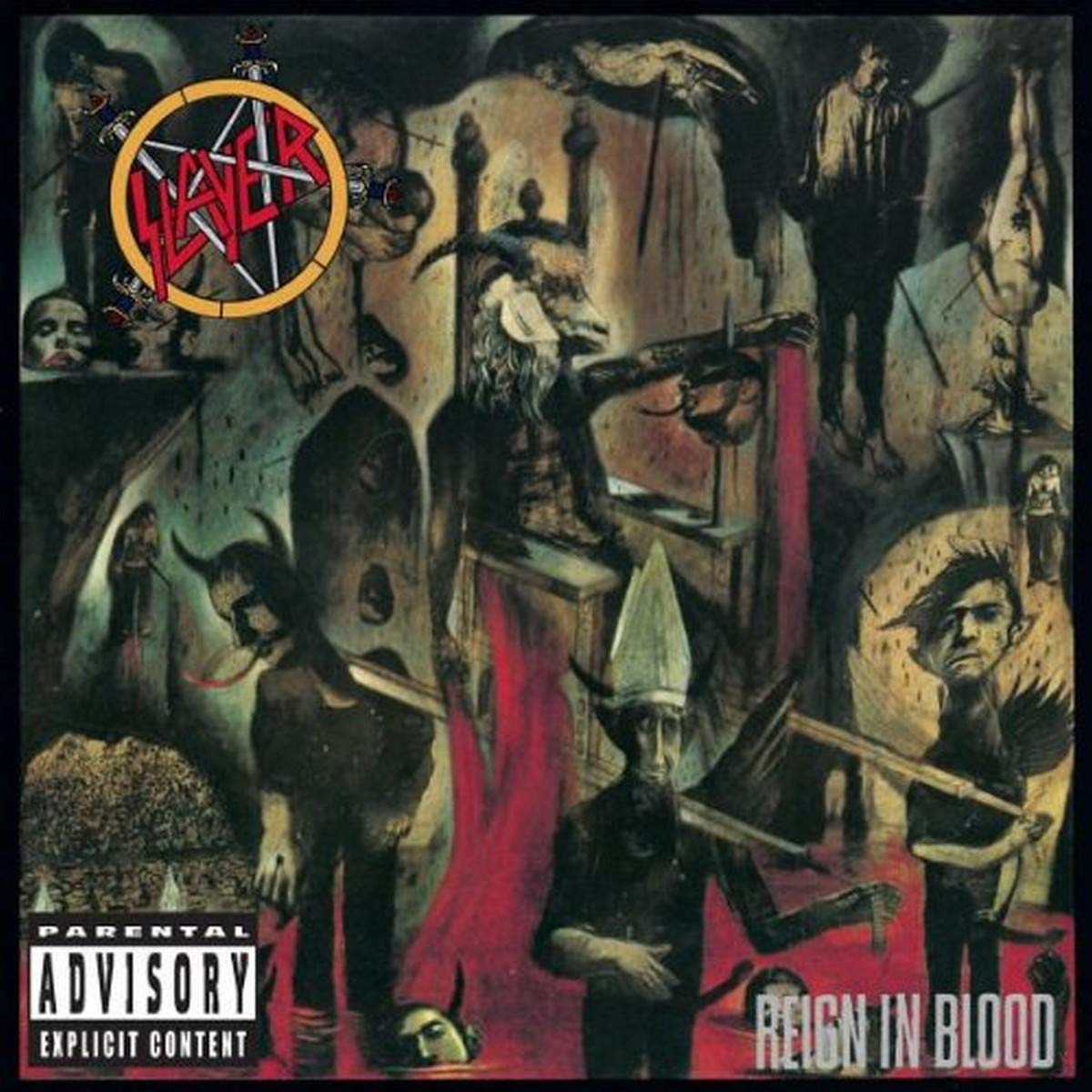 Reign In Blood - Explicit Lyrics | Thrash Metal Album by Slayer | Perfect for Heavy Metal Fans & Music Collectors
