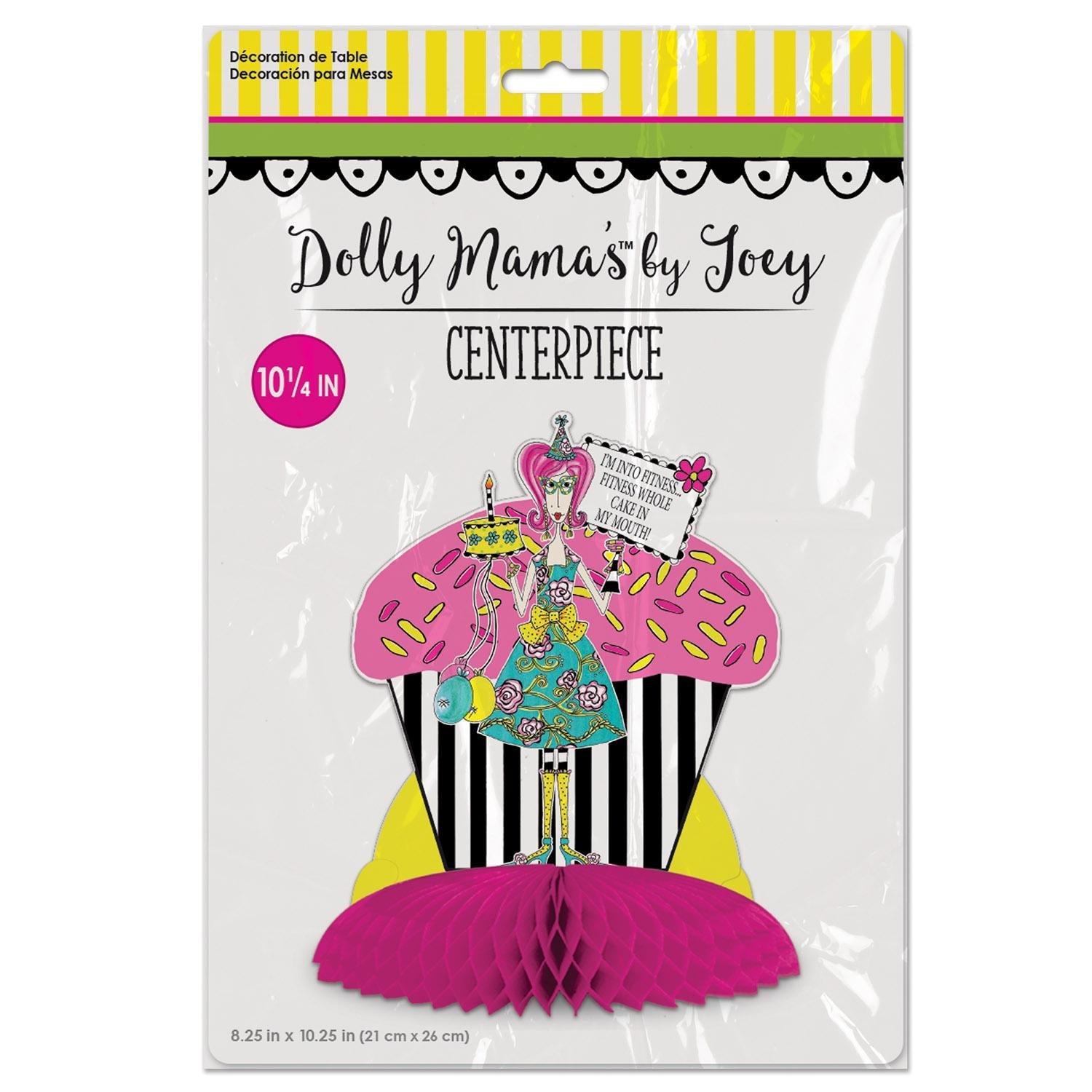 12 Pack Beistle Dolly Mama's Adult Celebration Party Centerpieces - Perfect for Birthday, Bachelorette & Bridal Showers, Girls Night Out Decorations