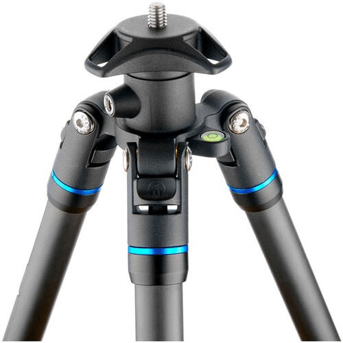 3 Legged Thing Punks Billy 2.0 Carbon Fiber Tripod with AirHed Neo 2.0 Ball Head (Blue) - Lightweight Travel Tripod for Photography, Vlogging & Outdoor Adventures