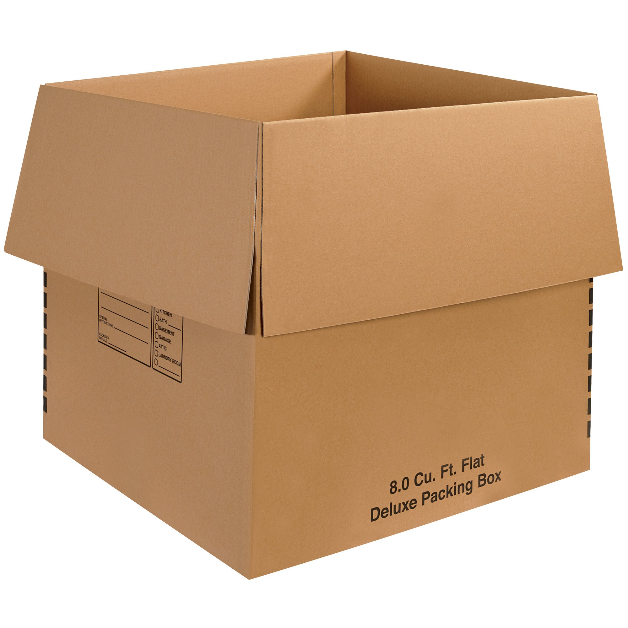 Aviditi 24x24x24 Inches Heavy Duty Single Wall Corrugated Moving Boxes, Kraft Brown Shipping Boxes (Bundle of 10) - Perfect for Home Moving, Storage & Ecommerce Shipping