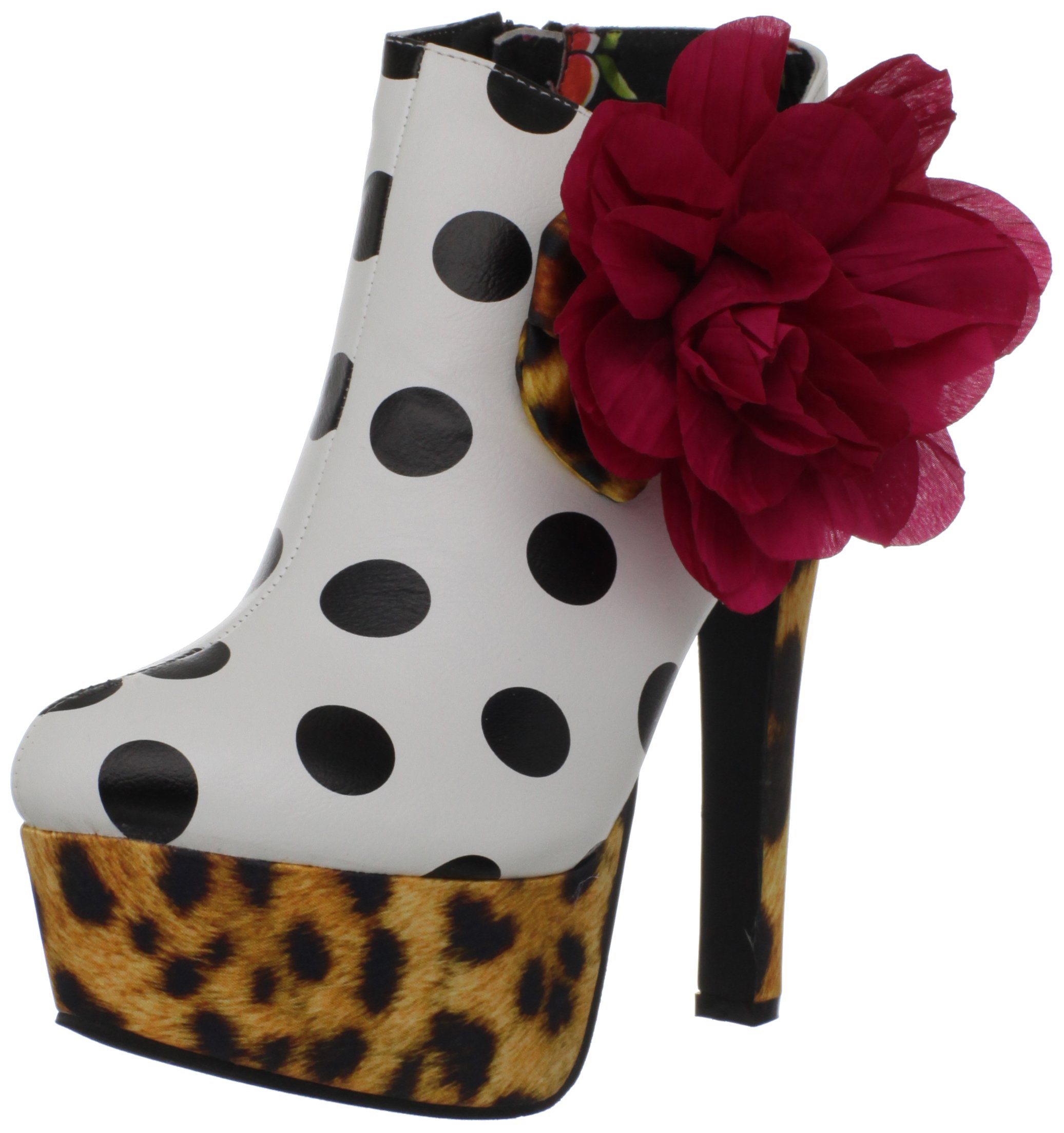 Iron Fist Women's Lolita Love Platform Ankle Boots - Gothic Punk Fashion Shoes for Cosplay, Halloween & Alternative Outfits