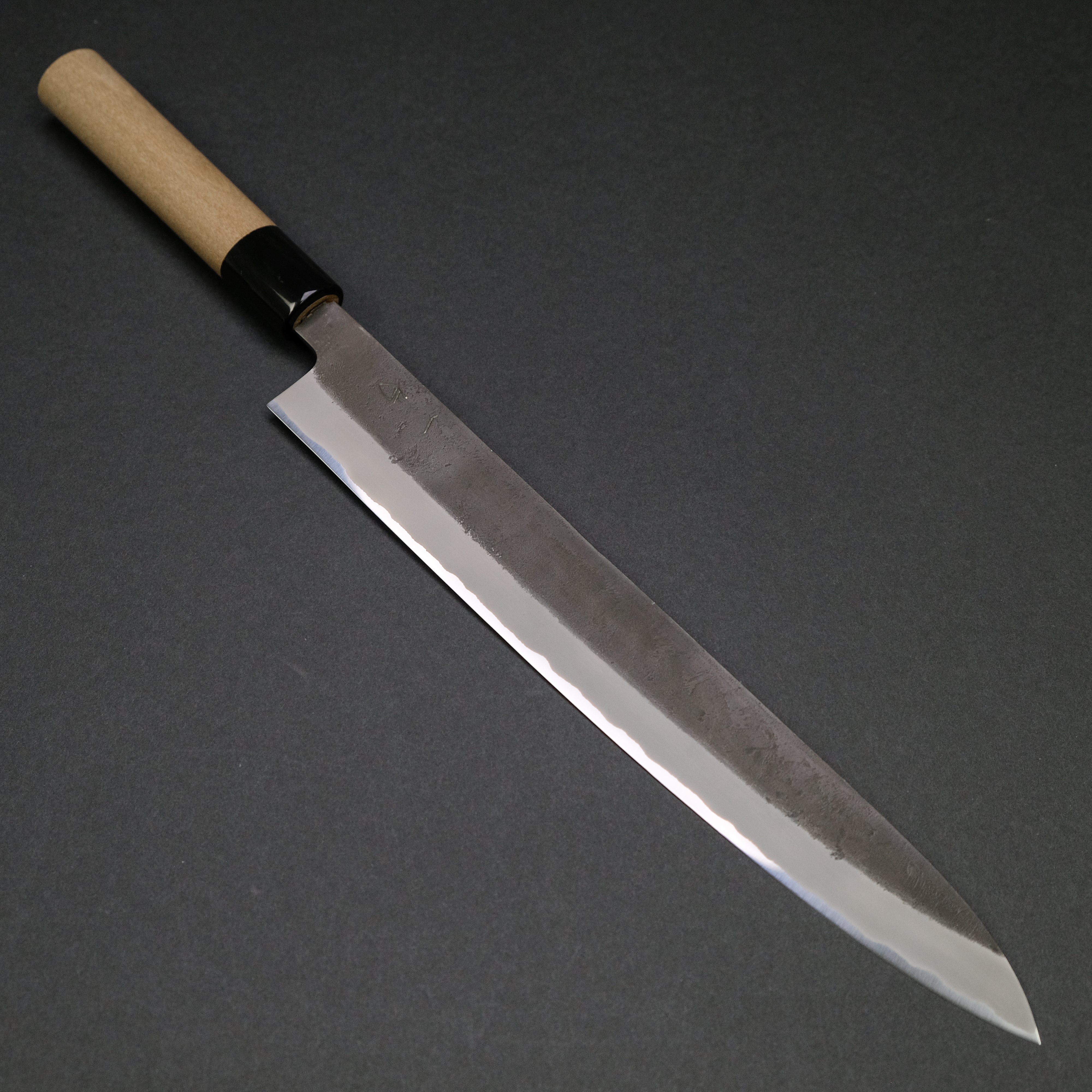 Hitohira Hinode Nashiji White #2 Stainless Clad Sujihiki 270mm Japanese Slicing Knife - Ho Wood Handle for Sushi, Sashimi & Meat Carving - Professional Chef & Home Kitchen Use