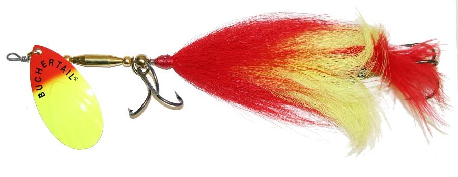 Buchertail 800 Magnum Buck Bucktail - Premium Fishing Lure for Bass, Walleye & Saltwater Fishing - Ideal for Freshwater & Saltwater Anglers