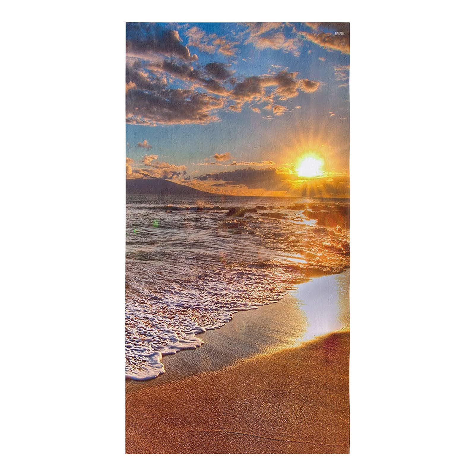 Premium Cotton Kitchen Towels Set - 18x28 Inches Soft Absorbent Dish Cloths, Tea Towels & Hand Towels for Bathroom, Bar, and Home Use (1 Pack) - Ideal for Cooking, Cleaning, and Coastal-Themed Decor