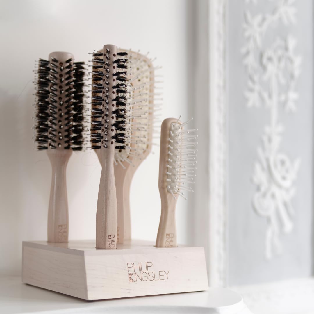 Philip Kingsley Vented Grooming Hair Brush for Blow Drying & Styling - Anti-Static Root Lifting Brush for Women & Men - Perfect for Salon-Quality Styling at Home