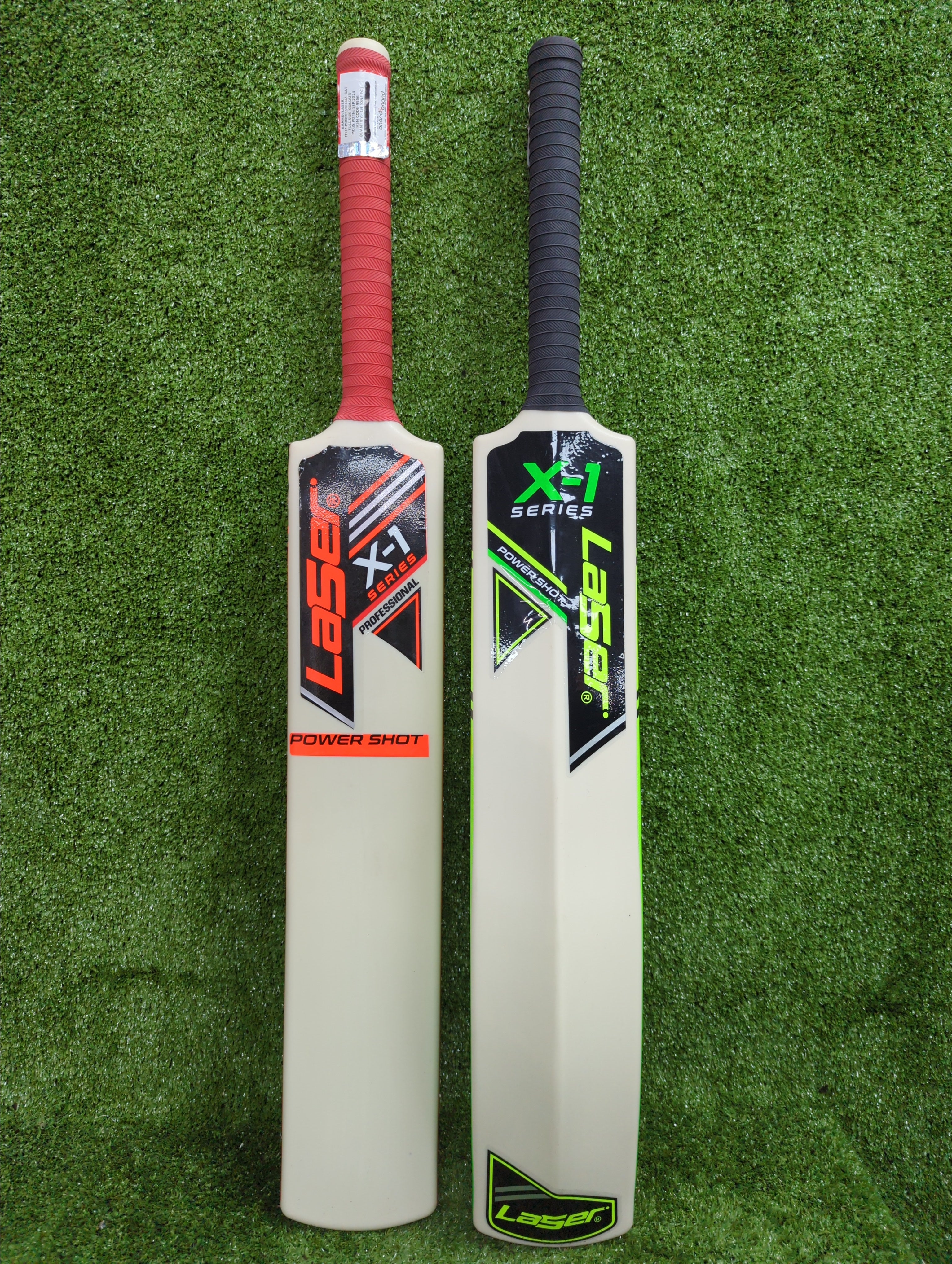 Laser Power Shot X1 Series Fiber Cricket Bat - Professional Grade for Cricket Matches & Training - Perfect for Outdoor & Indoor Games