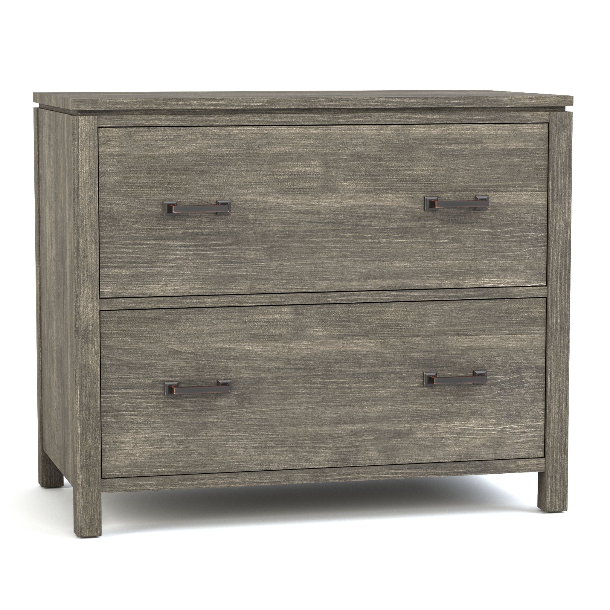 Dwyer Two Drawer File Cabinet - Metal Office Storage Solution for Documents & Folders - Perfect for Home Office, School, or Workplace Organization