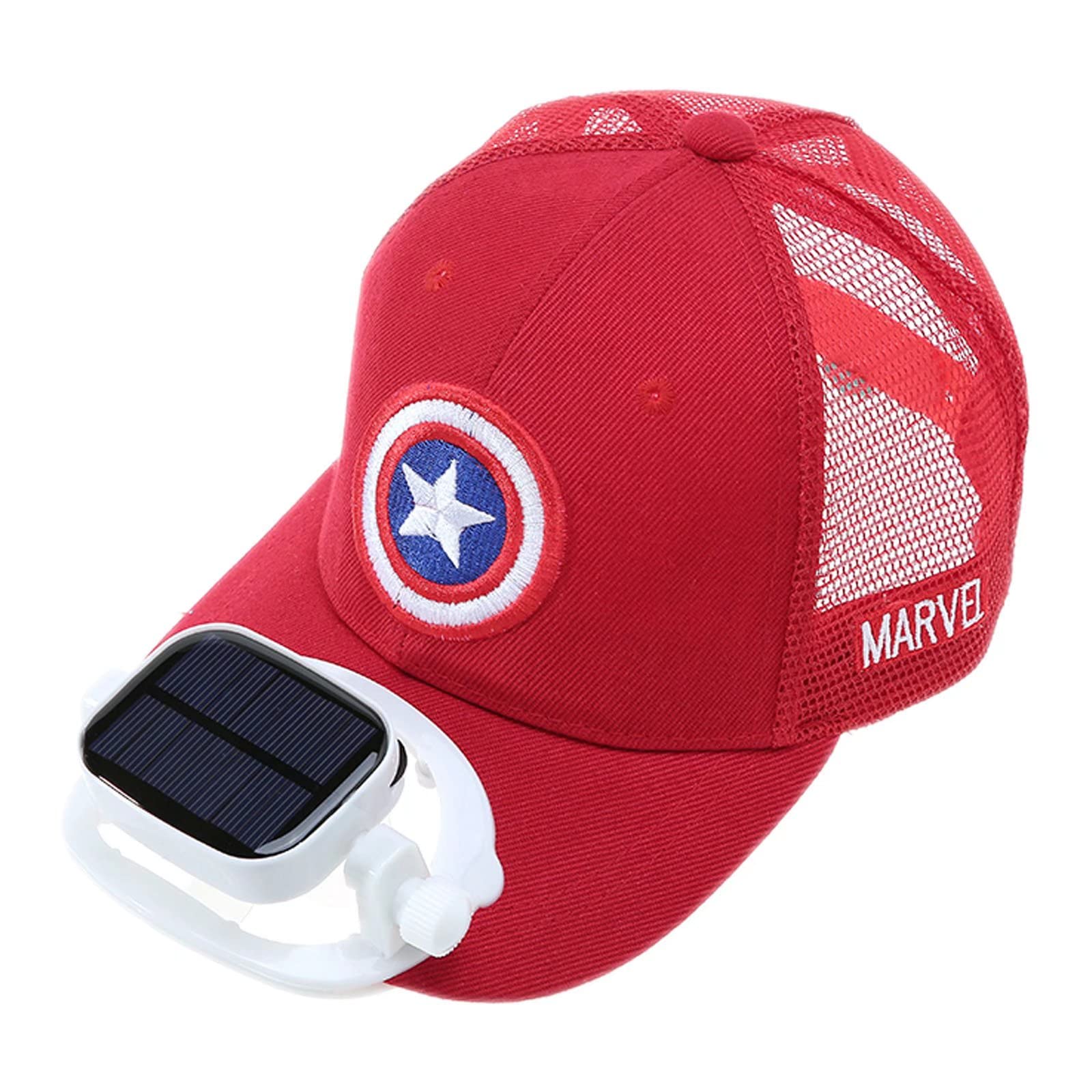 Solar Powered Cooling Fan Hat for Men & Women - Breathable Sun Hat with USB Rechargeable Fan for Outdoor Sports, Travel, Camping, Hiking, and Beach Activities