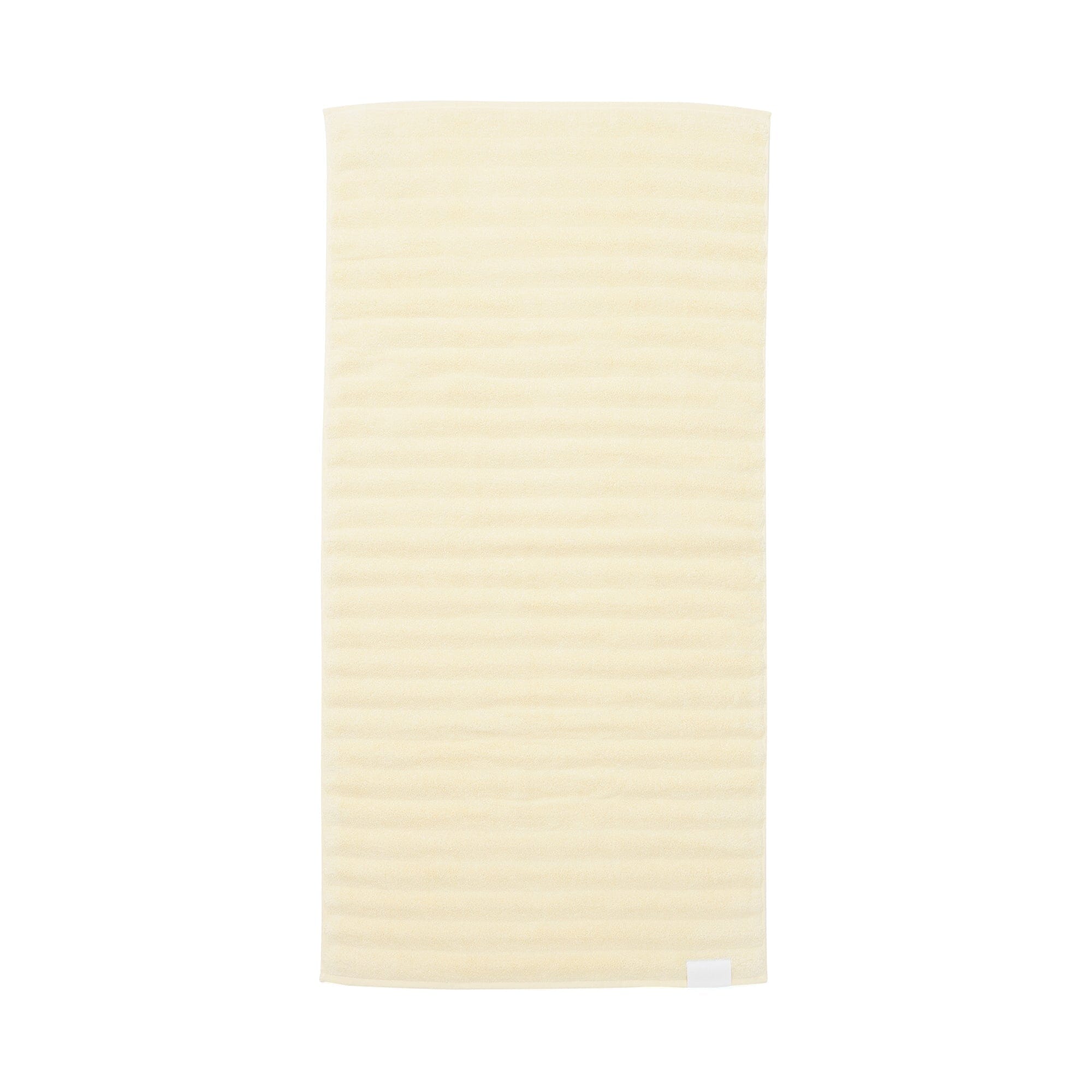 Premium Antibacterial & Deodorizing Fluffy Wave Bath Towel - Super Soft & Absorbent Ivory Bath Sheet for Spa, Gym & Luxury Home Use