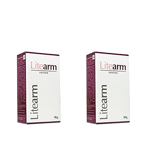 SKINSAVIOR LiteArm Lotion 30g (Pack of 2) - Lightweight Moisturizing Cream for Dry Skin - Perfect for Daily Use & Travel Skincare