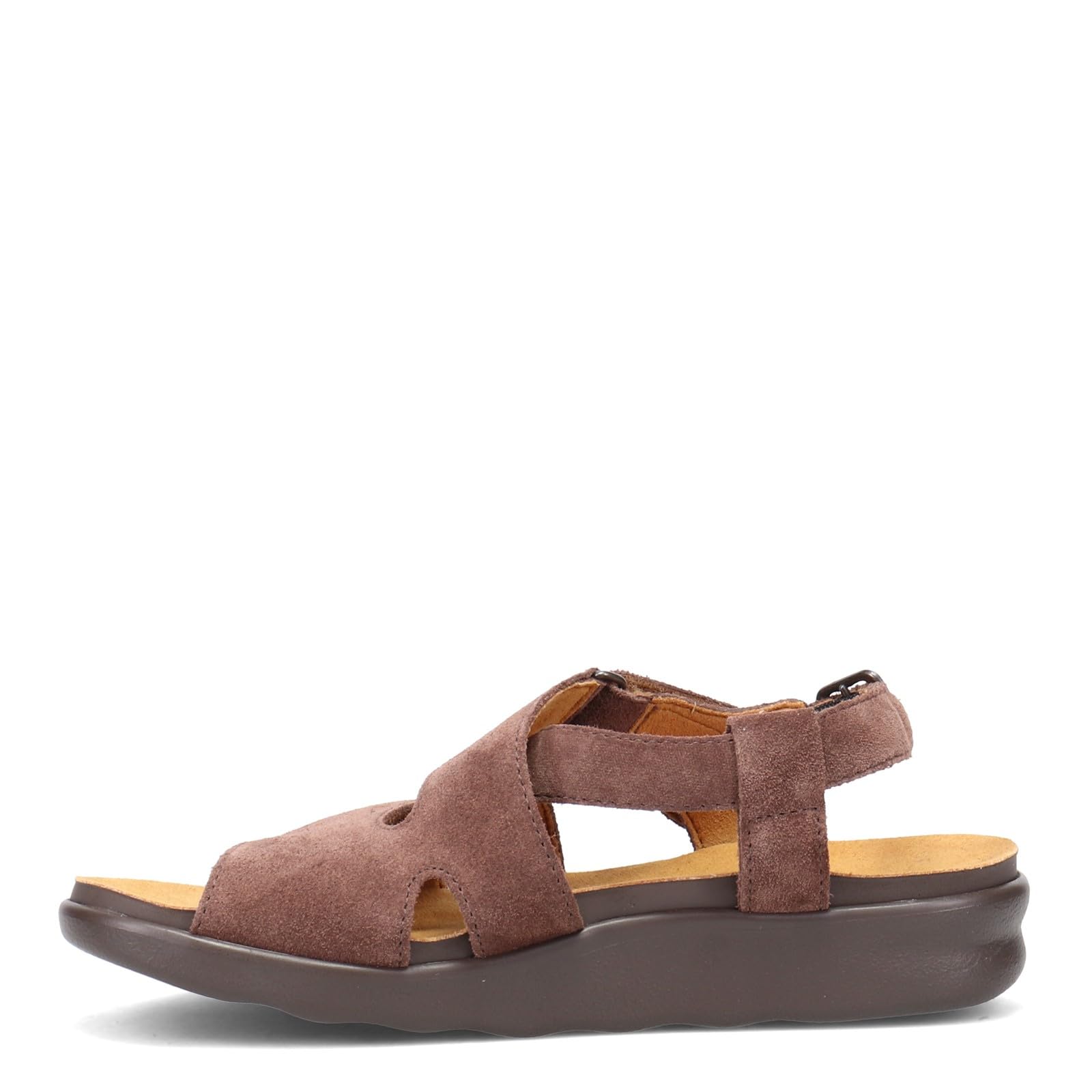 SAS Women's Comfortable Huggy Sandal - Soft Leather Casual Slip-On Sandals for Women with Arch Support | Perfect for Walking, Travel & Everyday Wear