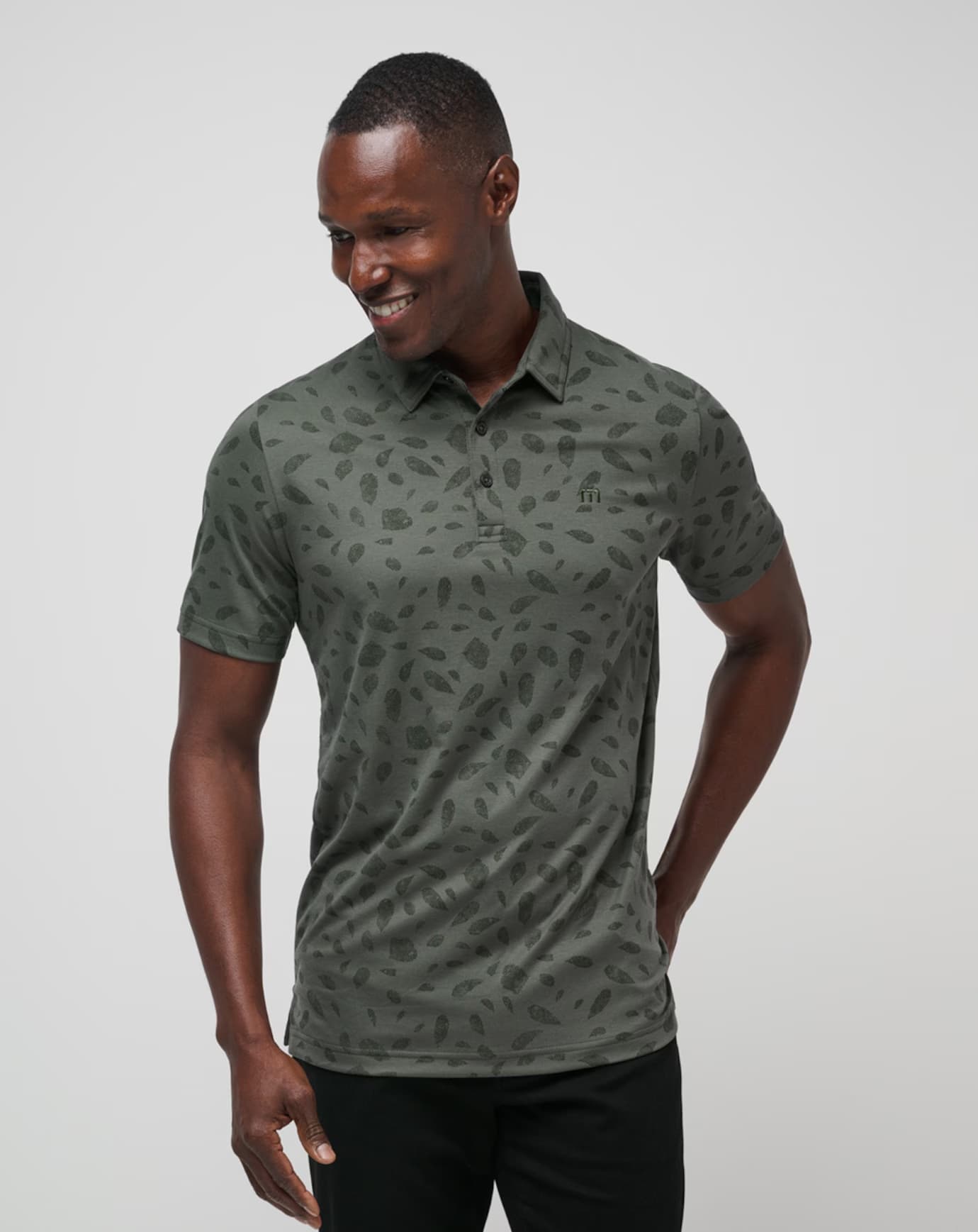 Magma Melt Polo Shirt for Men - Breathable Quick-Dry Performance Golf & Casual Wear - Perfect for Outdoor Sports, Work & Everyday Comfort