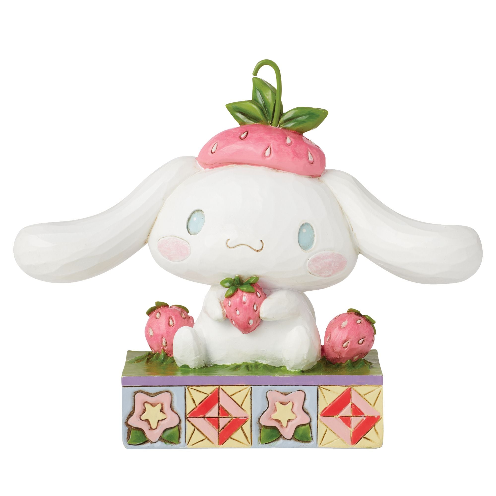Sanrio Cinnamoroll Strawberry Plush Toy - Kawaii Cute Stuffed Animal for Girls, Kids Room Decor, Birthday Gift, Anime Collection - Perfect for Cuddling, Bedroom Decor, and Gift Giving