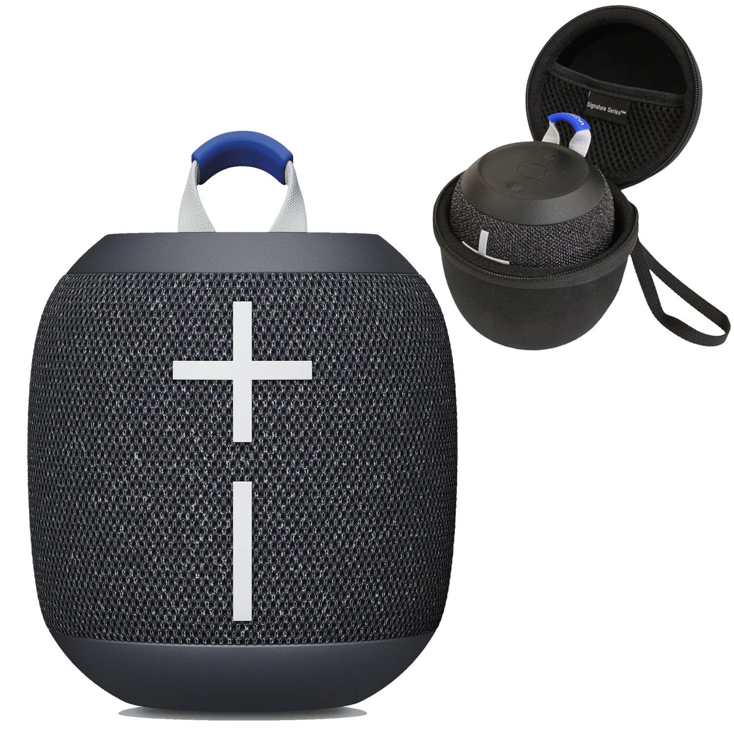 Ultimate Ears WONDERBOOM 4 Wireless Waterproof Bluetooth Speaker - 360° Sound, Outdoor Boost, 20-Hour Battery | Perfect for Beach, Pool, Camping & Outdoor Adventures (Active Black with Shockproof Case)