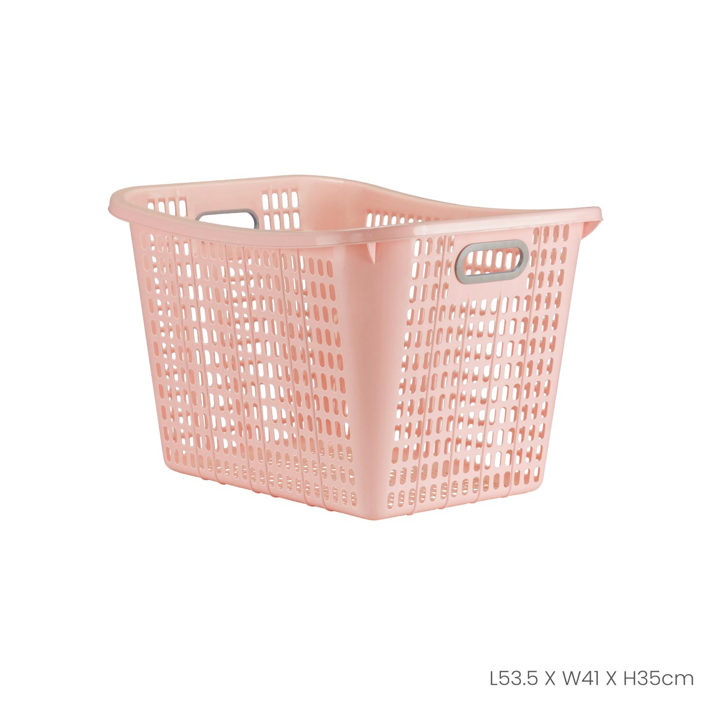 Large Foldable Laundry Basket with Handles - Heavy Duty Collapsible Clothes Hamper for Laundry Room, Dorm, Bedroom - Space Saving Storage Organizer (4315)