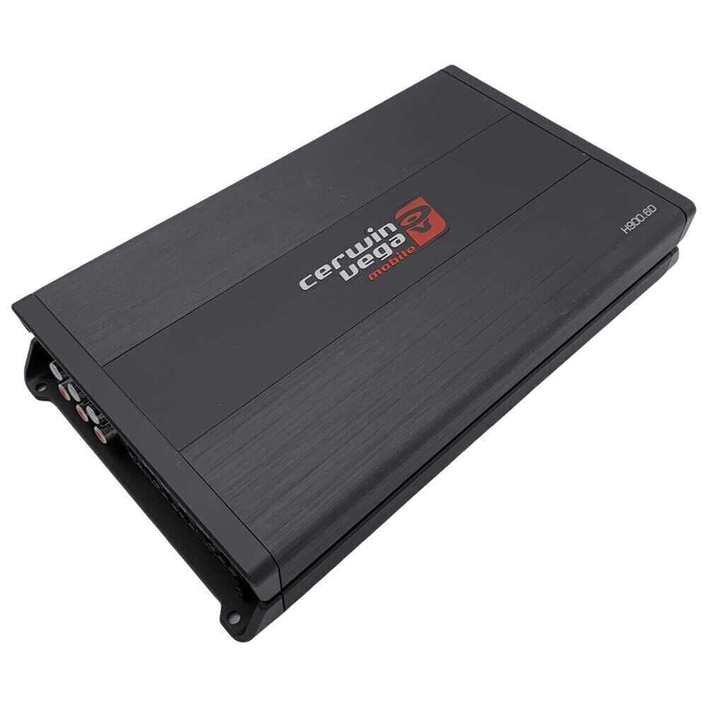 Cerwin Vega H900.6D 1800W Peak (900W RMS) 6-Channel Class D Car Amplifier - High Power Audio System for Cars, Trucks & SUVs | Perfect for Bass Boost & Multi-Speaker Setups