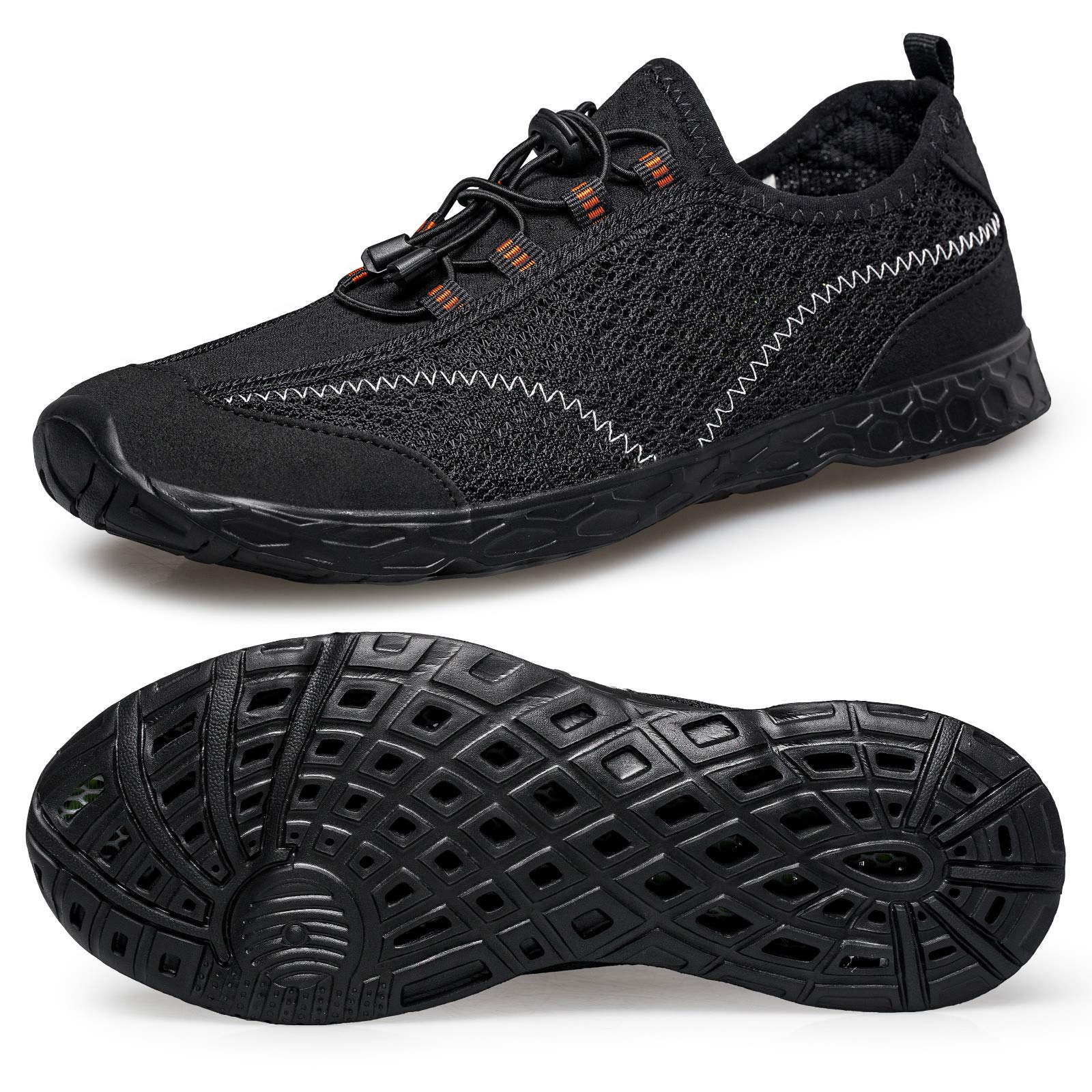Alibress Men's Water Shoes - Lightweight Quick Dry Aqua Beach Shoes for Swimming, Surfing & Outdoor Water Activities
