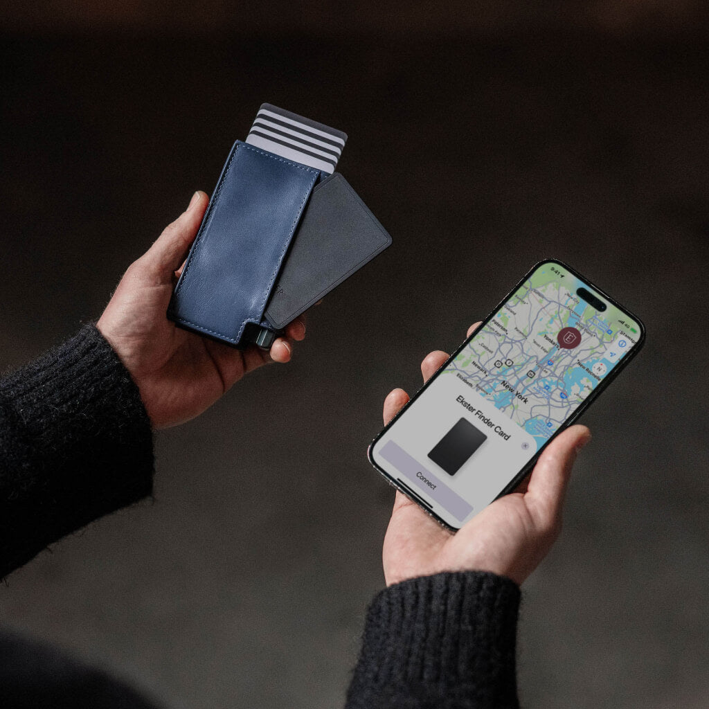 Ekster Pro RFID Blocking Wallet - Slim Minimalist Front Pocket Wallet for Men with Money Clip & Card Holder - Perfect for Travel, Business & Everyday Use
