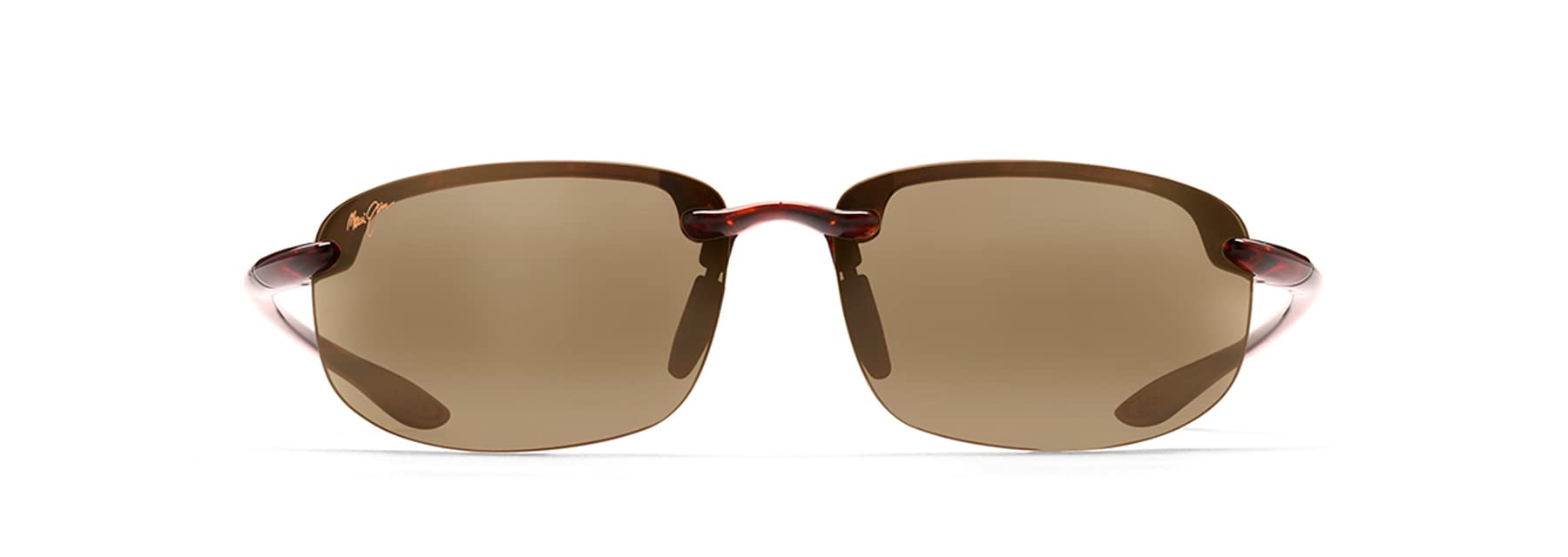 Maui Jim Hookipa Polarized Sunglasses for Men & Women - Rimless Universal Fit UV Protection - Perfect for Beach, Driving & Outdoor Activities