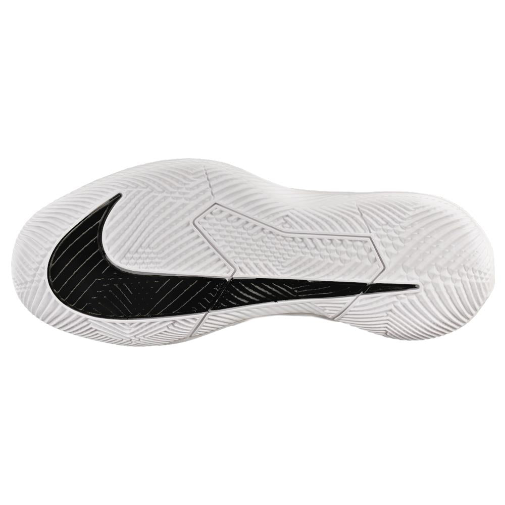 Nike Junior Vapor Pro Tennis Shoes - White/Black - Lightweight & Durable for Kids' Tennis Training & Matches