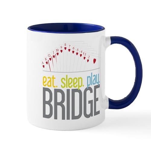 White/Navy Inside - Bridge Mug