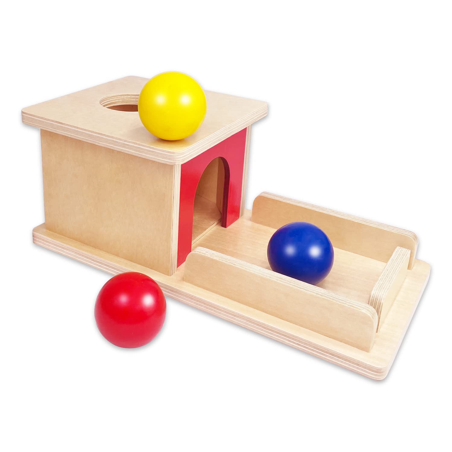Montessori Coin Box for Toddlers - Early Learning Educational Toy for Infants & Kids - Perfect for Montessori Home Schooling & Sensory Play Activities