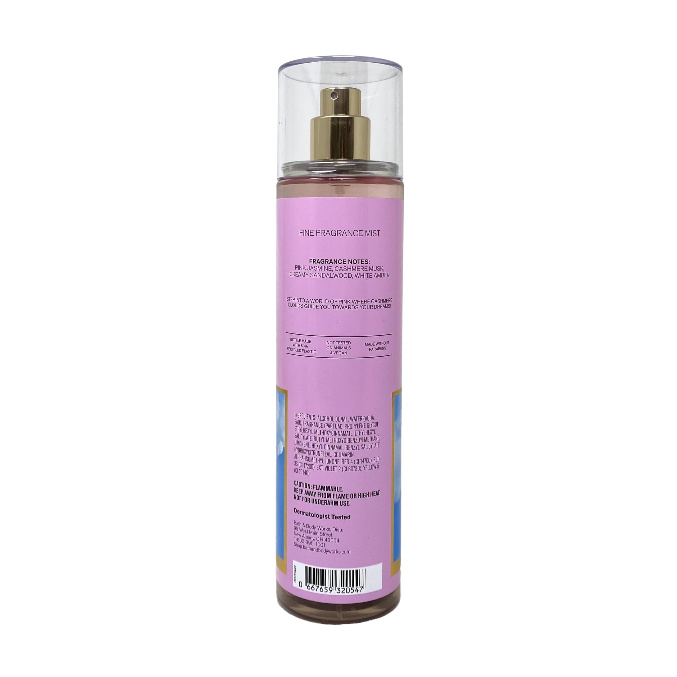 Pink Cashmere Deluxe Gift Set - Fragrance Mist, Body Cream, Body Wash & Lotion | Bath & Body Works Full Size Set for Women | Perfect for Holidays, Birthdays & Self-Care Pampering