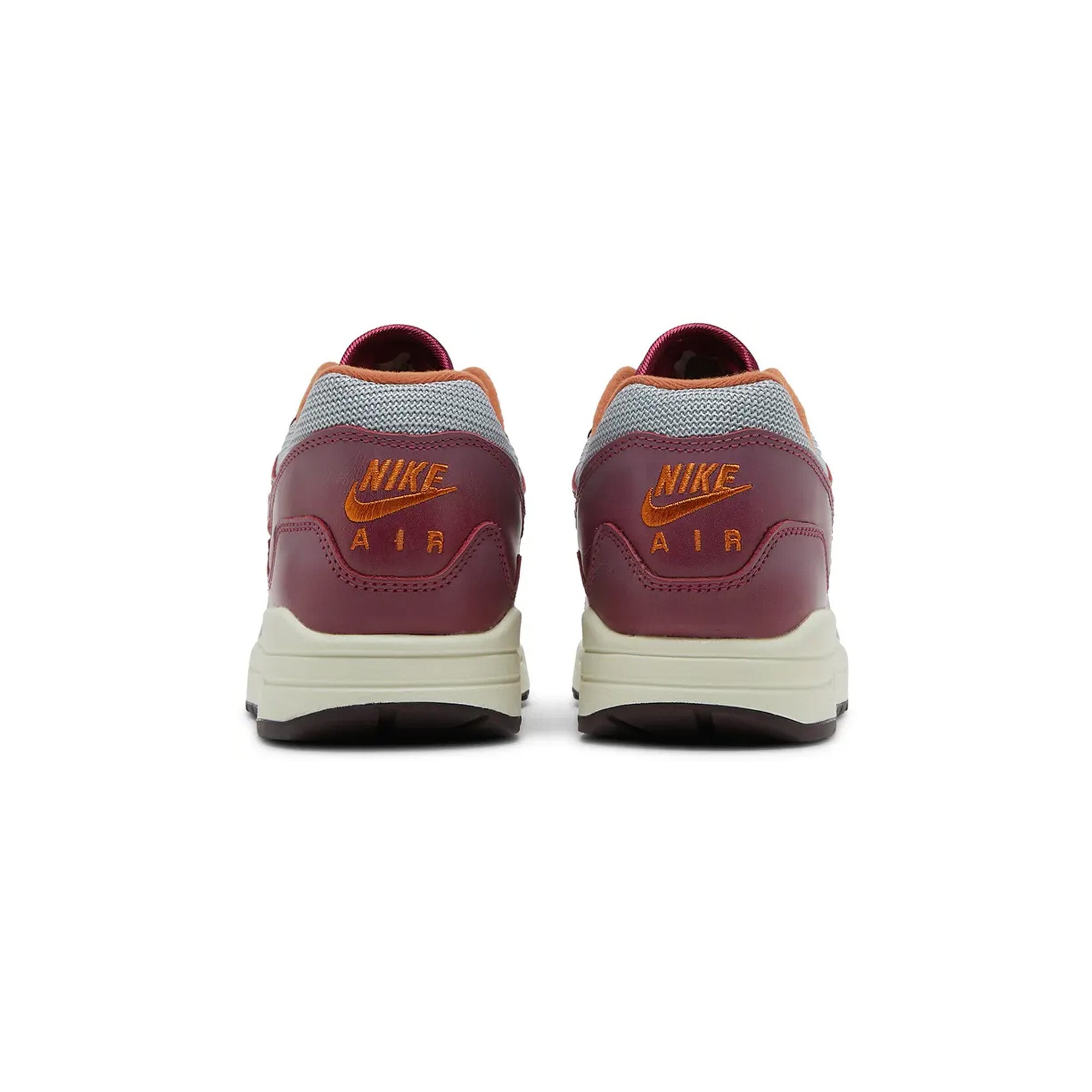 Nike Air Max 1 Patta 'Rush Maroon' Sneakers - Limited Edition Special Box (2021 Release) | Men's Running Shoes for Casual Wear & Street Style Fashion