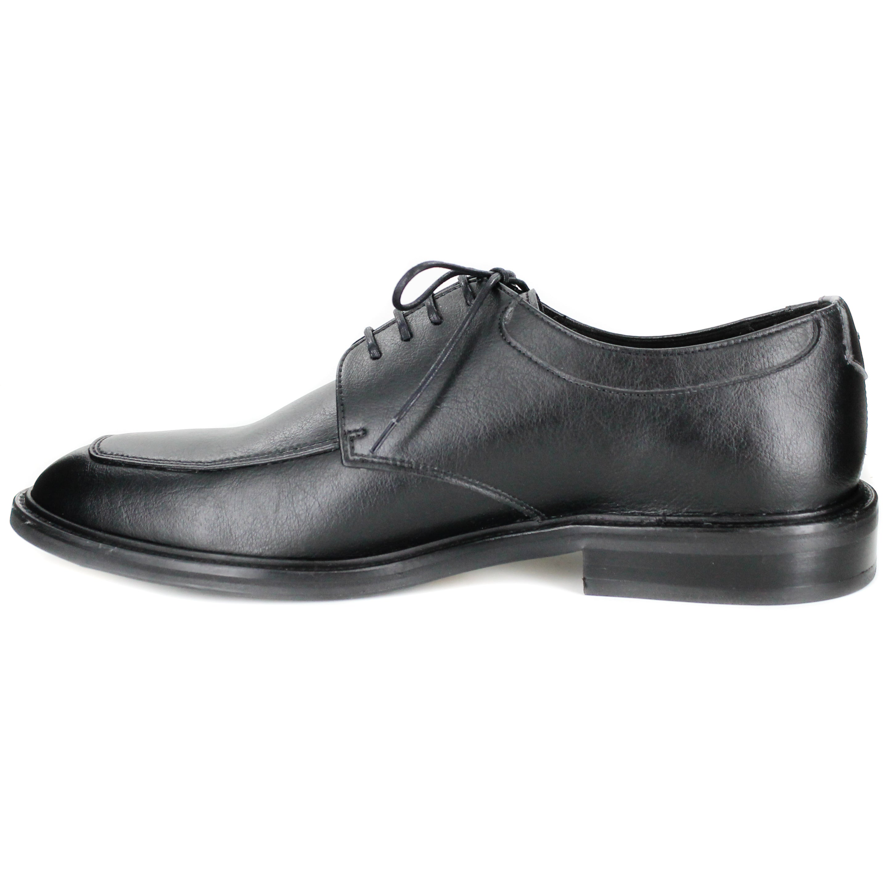 Novacas Black Leather Luke Boots for Men - Stylish & Comfortable Footwear for Casual Outings and Work