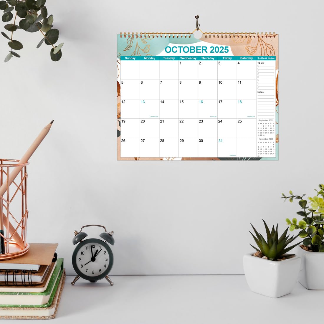 2025-2026 Wall Calendar | 18-Month Planner from July 2025 to December 2026 | Premium Thick Paper | 11
