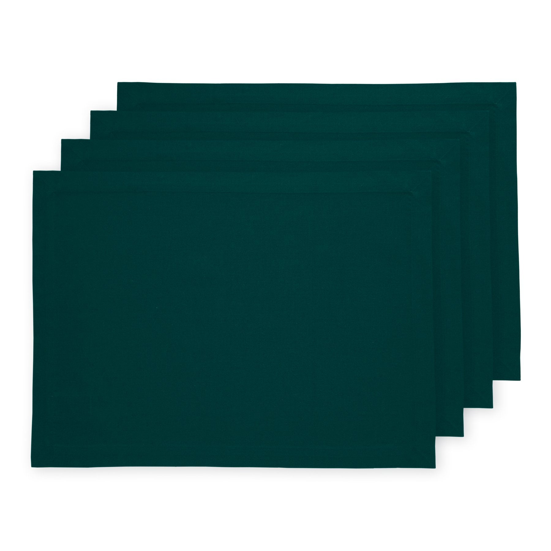Premium Cotton Linen Placemats Set of 6 - Natural Woven Table Mats for Dining Room Decor - Elegant Place Settings for Dinner Parties & Everyday Use