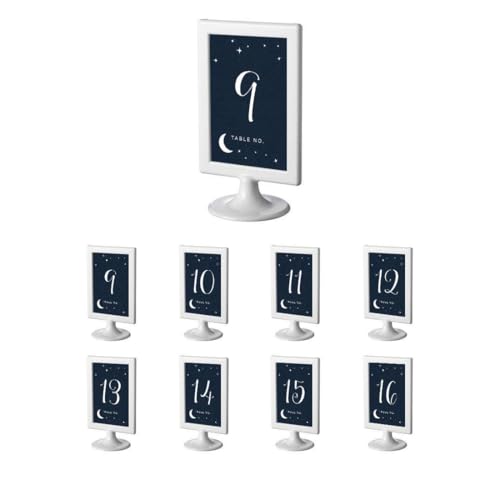 Table Numbers Framed 9 To 16
