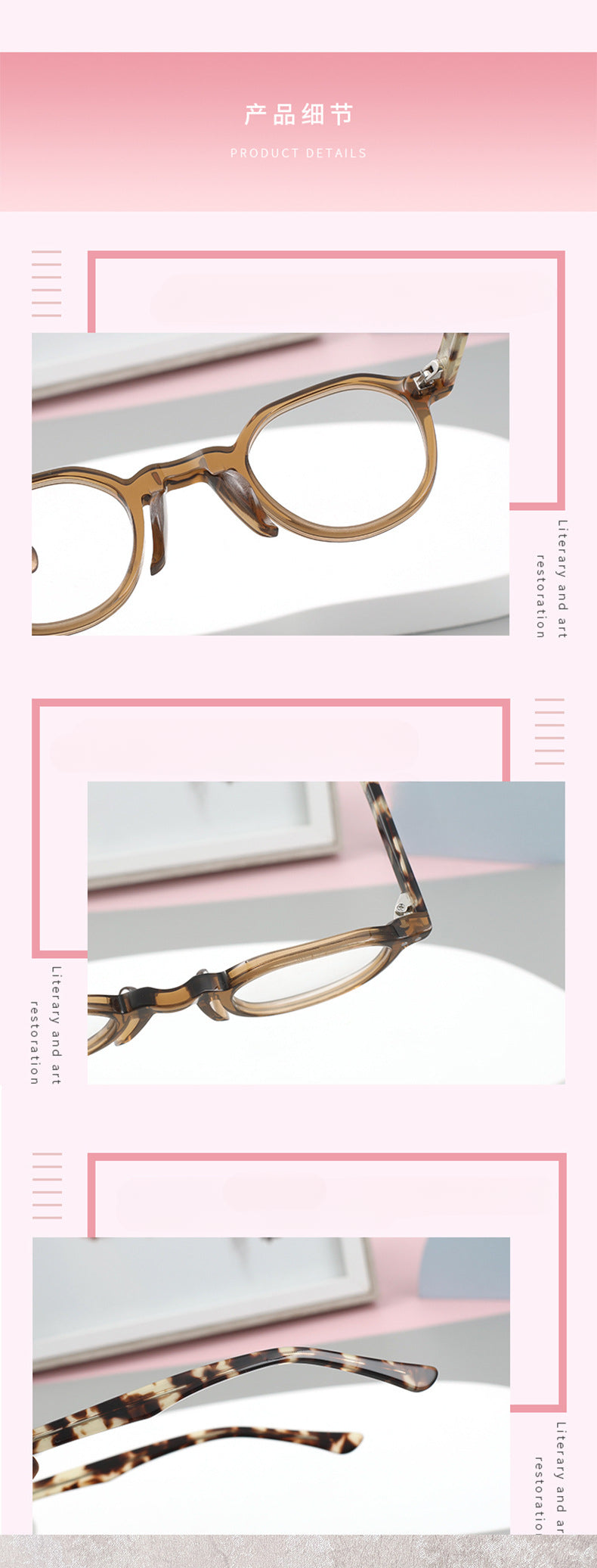 Vintage Retro Glasses Frame 98217 - Classic Eyewear for Men & Women - Perfect for Costume Parties, Themed Events, and Fashion Statements
