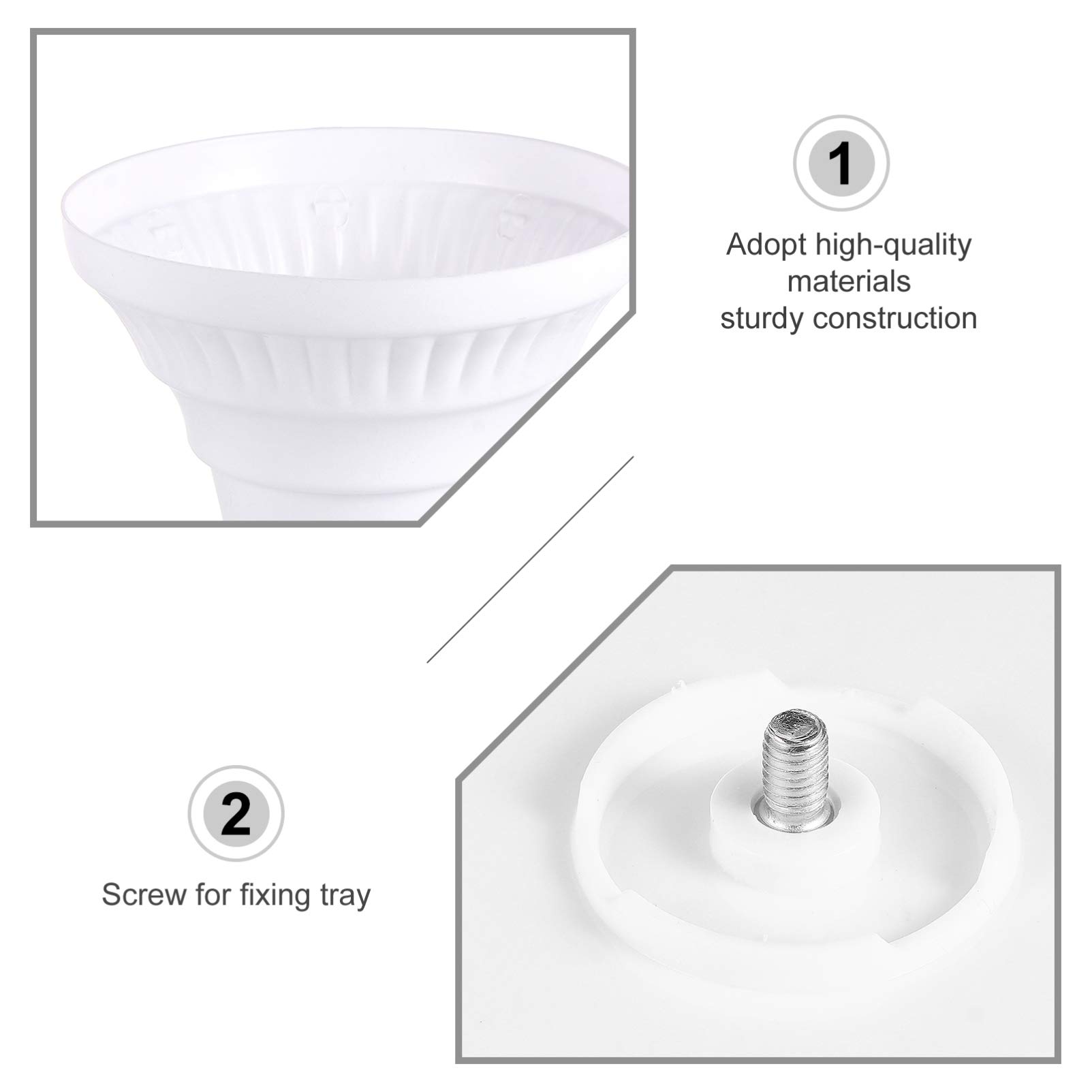 Elegant 3-Tier Cake Stand for Dessert Display - Perfect for Birthday Parties, Weddings, Baby Showers & Special Events | Sturdy Serving Plate & Food Holder for Stylish Entertaining