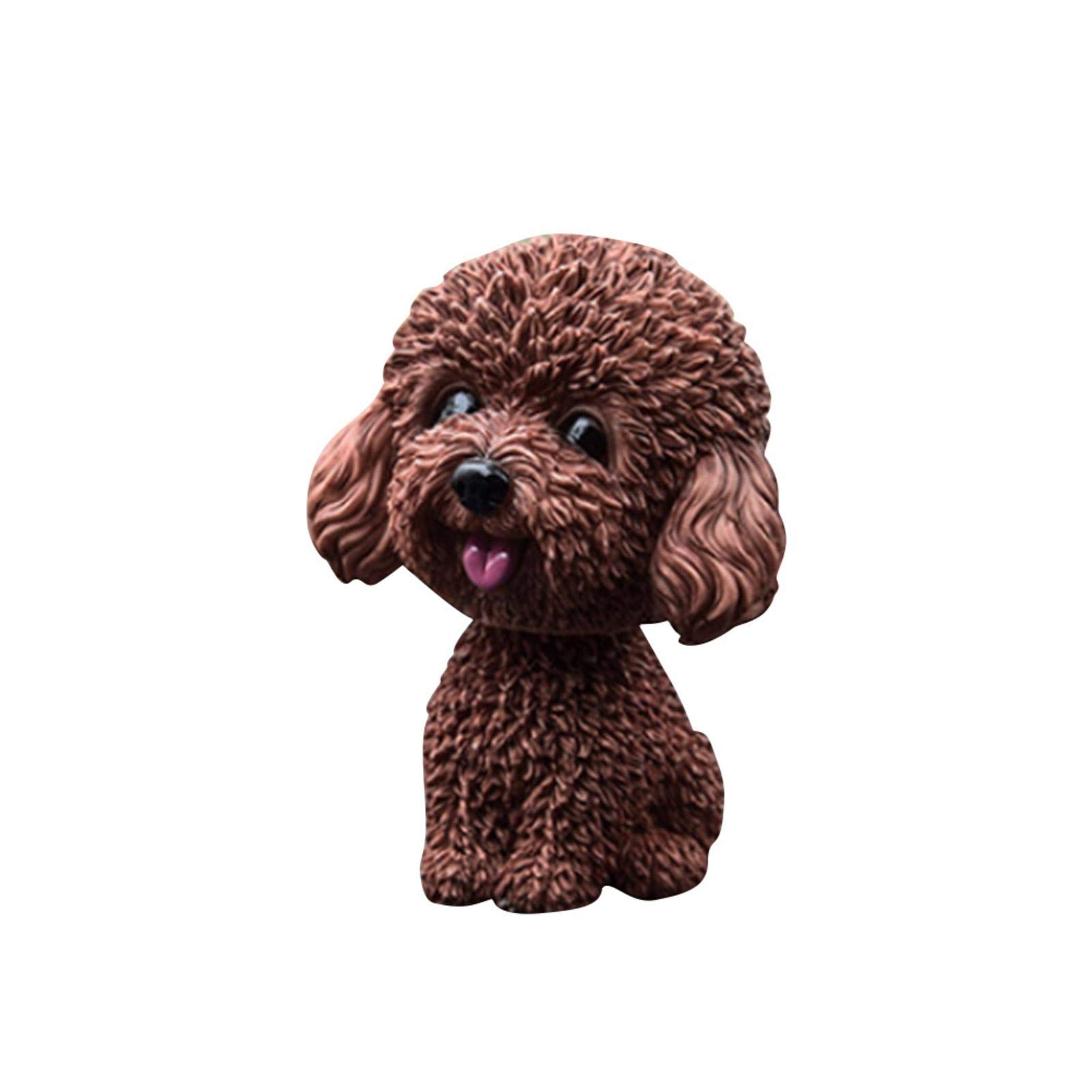 Universal Car Dashboard Ornaments - Cute Shaking Head Dog & Cartoon Swing Doll for Auto Decoration | Fun Car Accessories for Dashboard, Gift Idea for Pet Lovers & Road Trip Enthusiasts