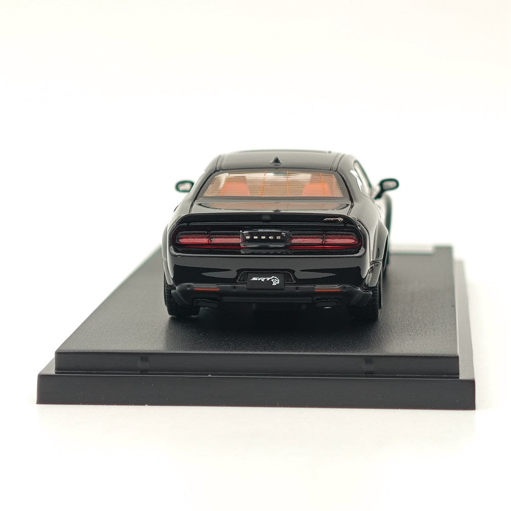 1:64 Scale SH Dodge SRT Hellcat Muscle Sports Car - Black Diecast Model for Collectors | Perfect for Display, Gifts, and Racing Enthusiasts