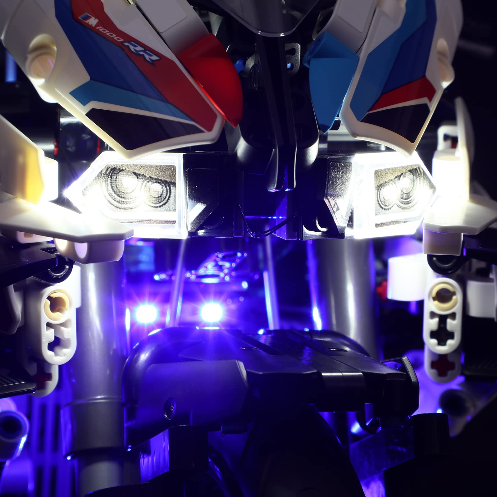 LIGHTAILING LED Light Kit for Lego 42130 Technic BMW M 1000 RR Motorcycle Building Blocks Model - Compatible with Official Lego Set (Not Included) - Perfect for Display, Gifts, and Nighttime Showcase