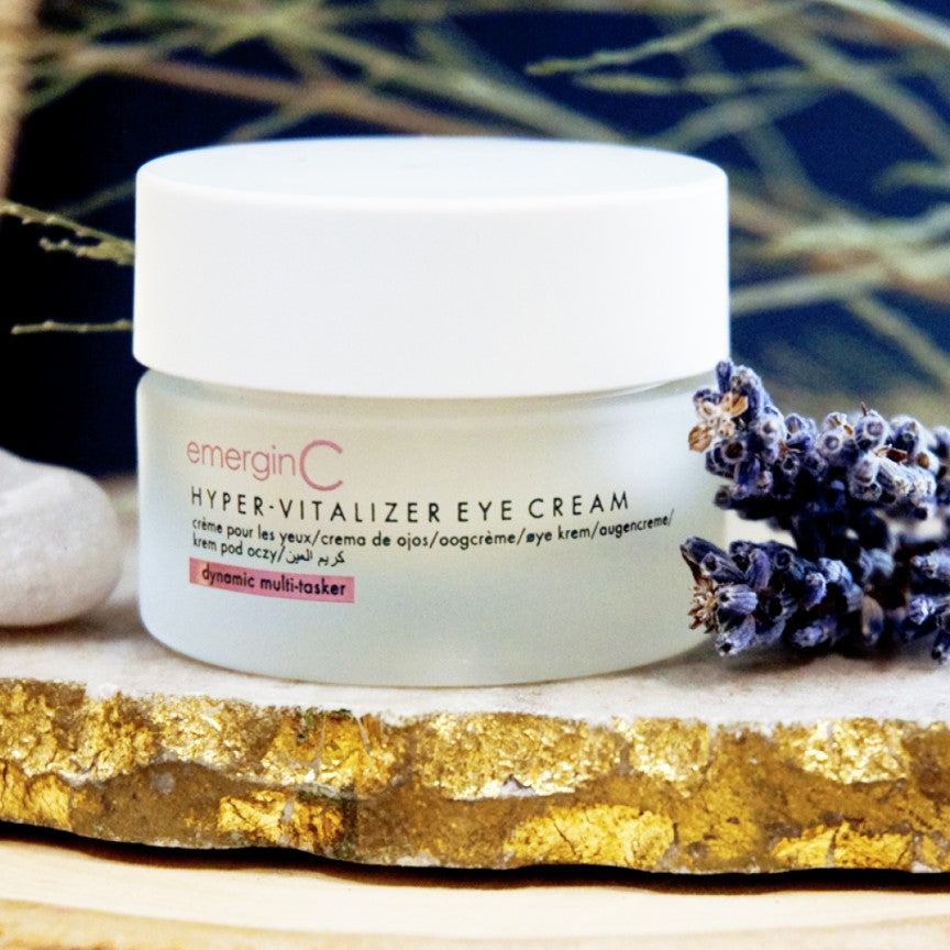 EmerginC Hyper Vitalizer Eye Cream for Dark Circles & Wrinkles - Anti-Aging Eye Treatment for Puffiness & Fine Lines - Best Under Eye Cream for Women & Men - Perfect for Night & Day Use