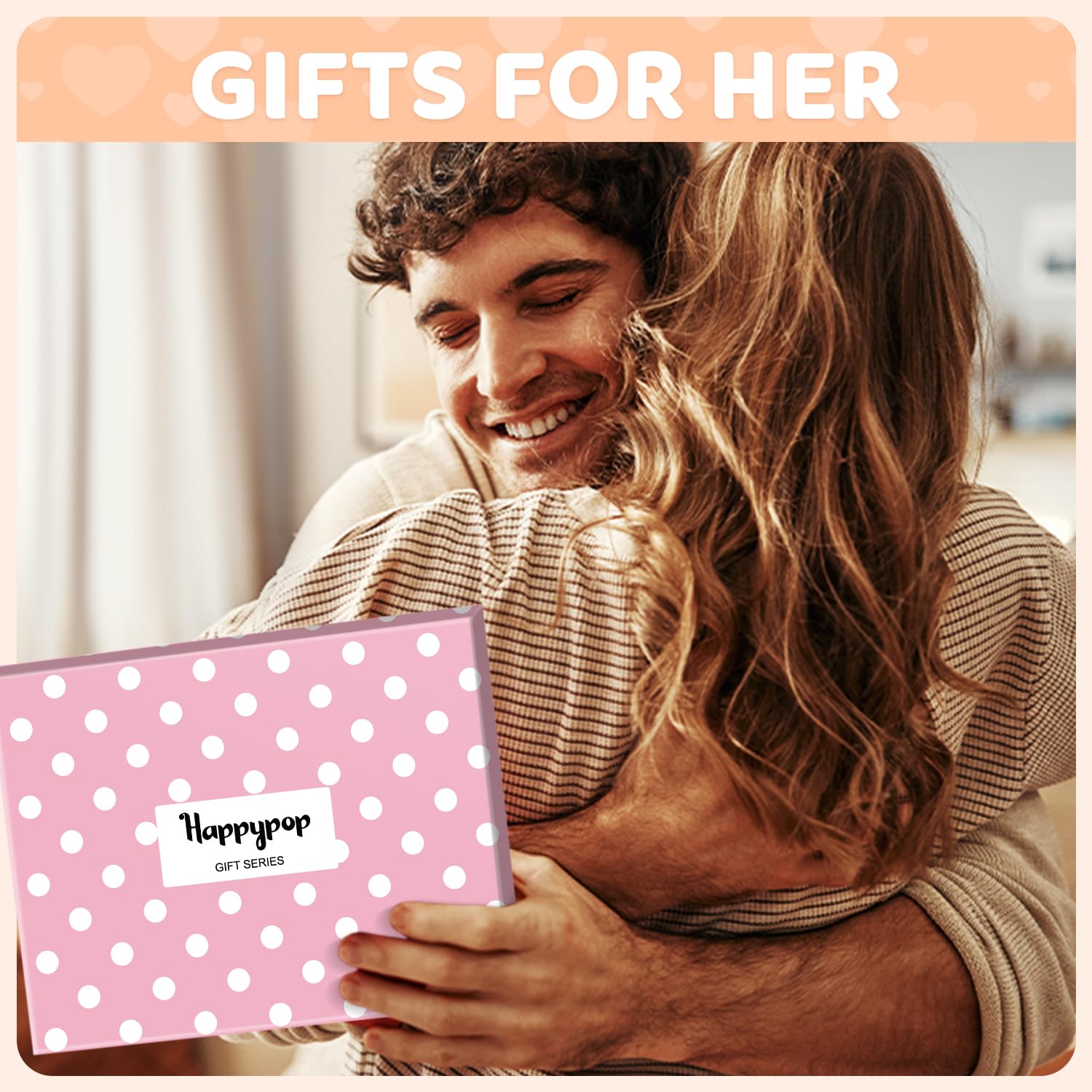 HappyPop Romantic Gifts for Couples - Thoughtful 'I Love You' Presents for Boyfriend, Girlfriend, Husband, Wife, Mom & Sister - Perfect for Anniversaries, Valentine's Day & Special Occasions