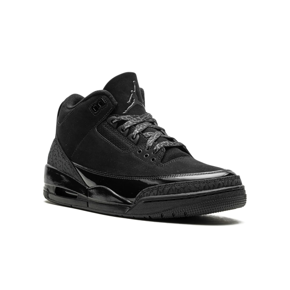 Air Jordan 3 Retro Black Cat (2025) - Men's Basketball Shoes for Streetwear & Sneaker Collection | Perfect for Casual Wear, Gym & Sports