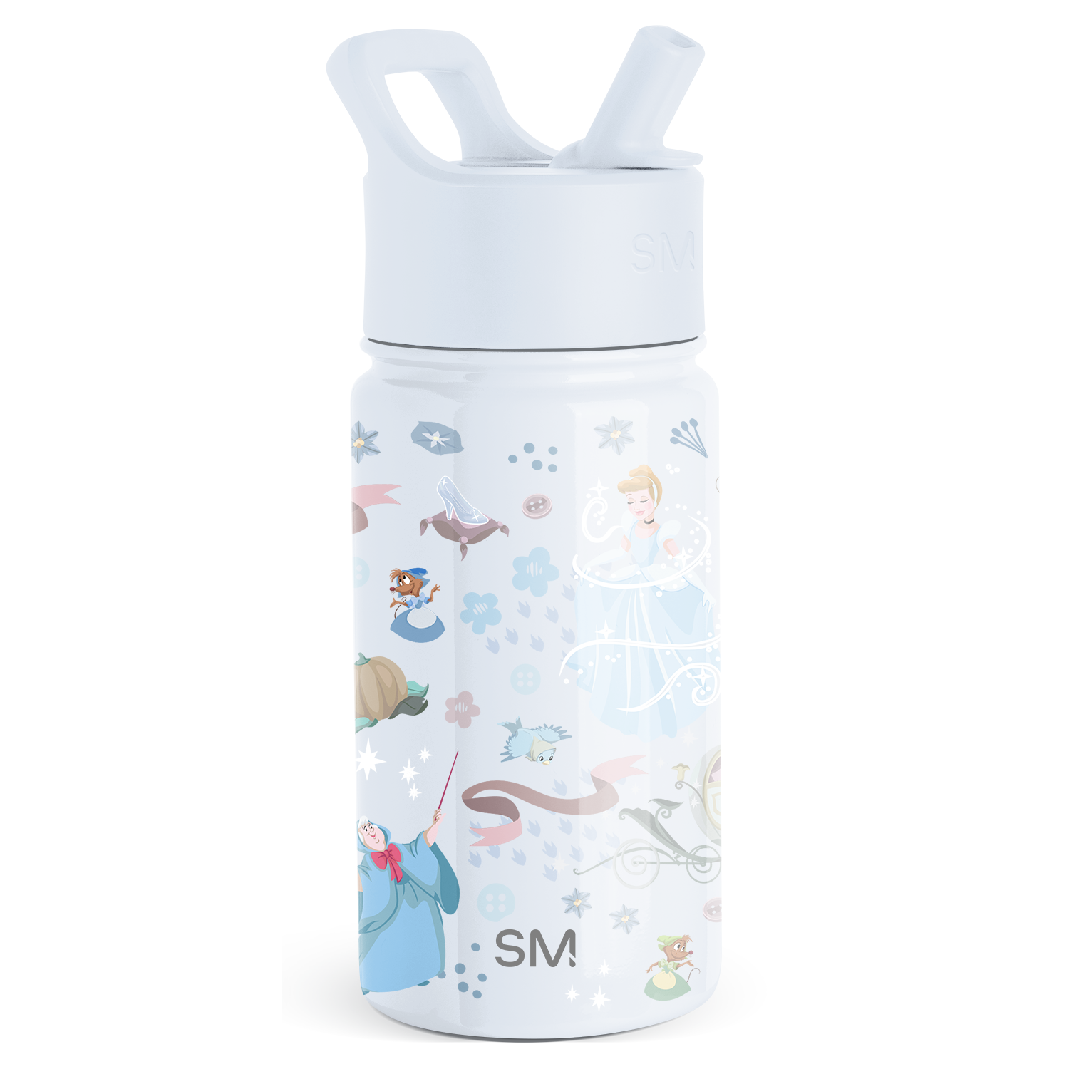 Summit Kids Water Bottle with Straw Lid - Leak Proof, BPA Free, Insulated Stainless Steel Bottle for School, Sports & Outdoor Activities