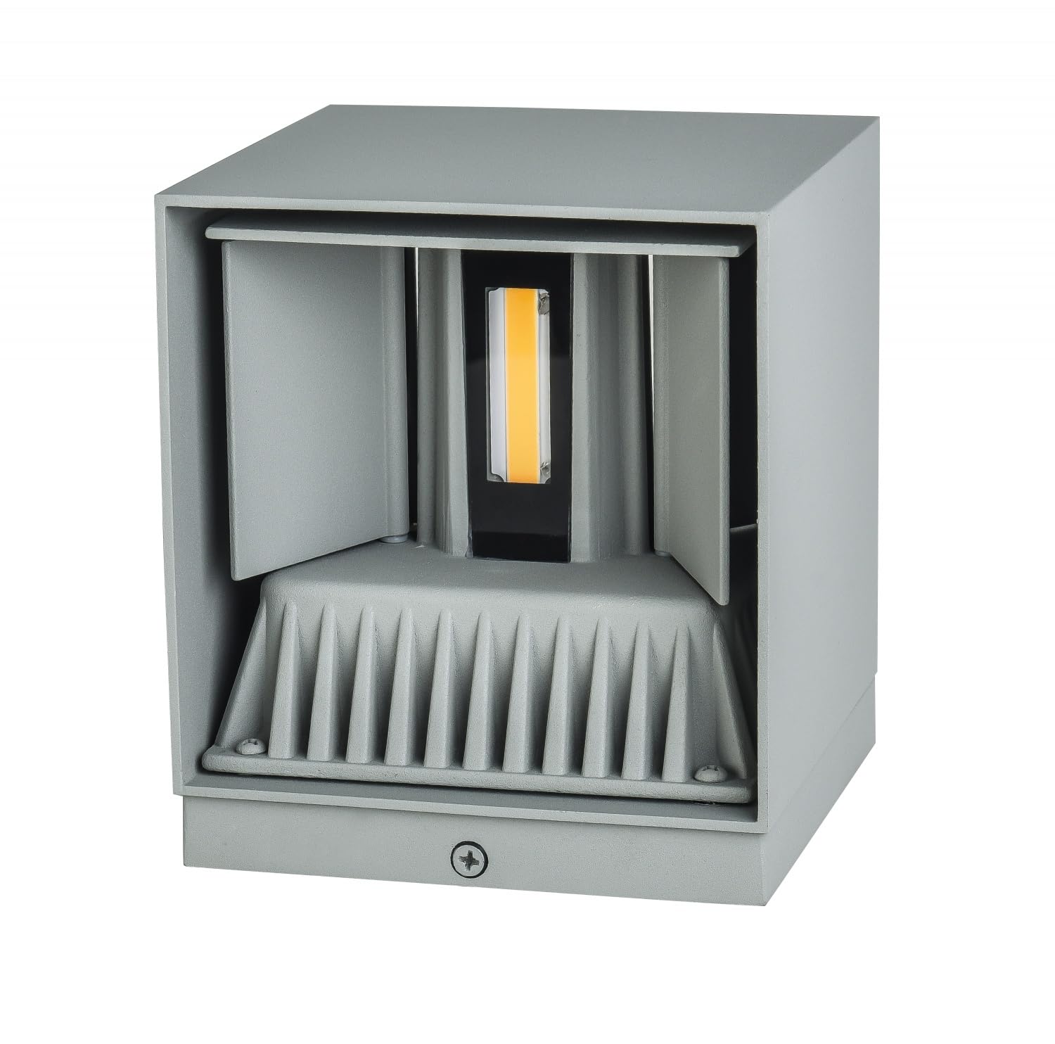 Avenue Collection AV9887-SLV Outdoor Wall Mount Light Fixture - Weatherproof Exterior Sconce for Porch, Patio, Garage & Garden Lighting