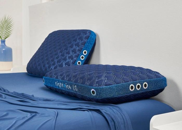 Night Ice 2.0 Cooling Gel Pillow - Queen Size for Hot Sleepers | Breathable Memory Foam Pillow for Side, Back & Stomach Sleepers | Perfect for Night Sweat Relief & Neck Pain