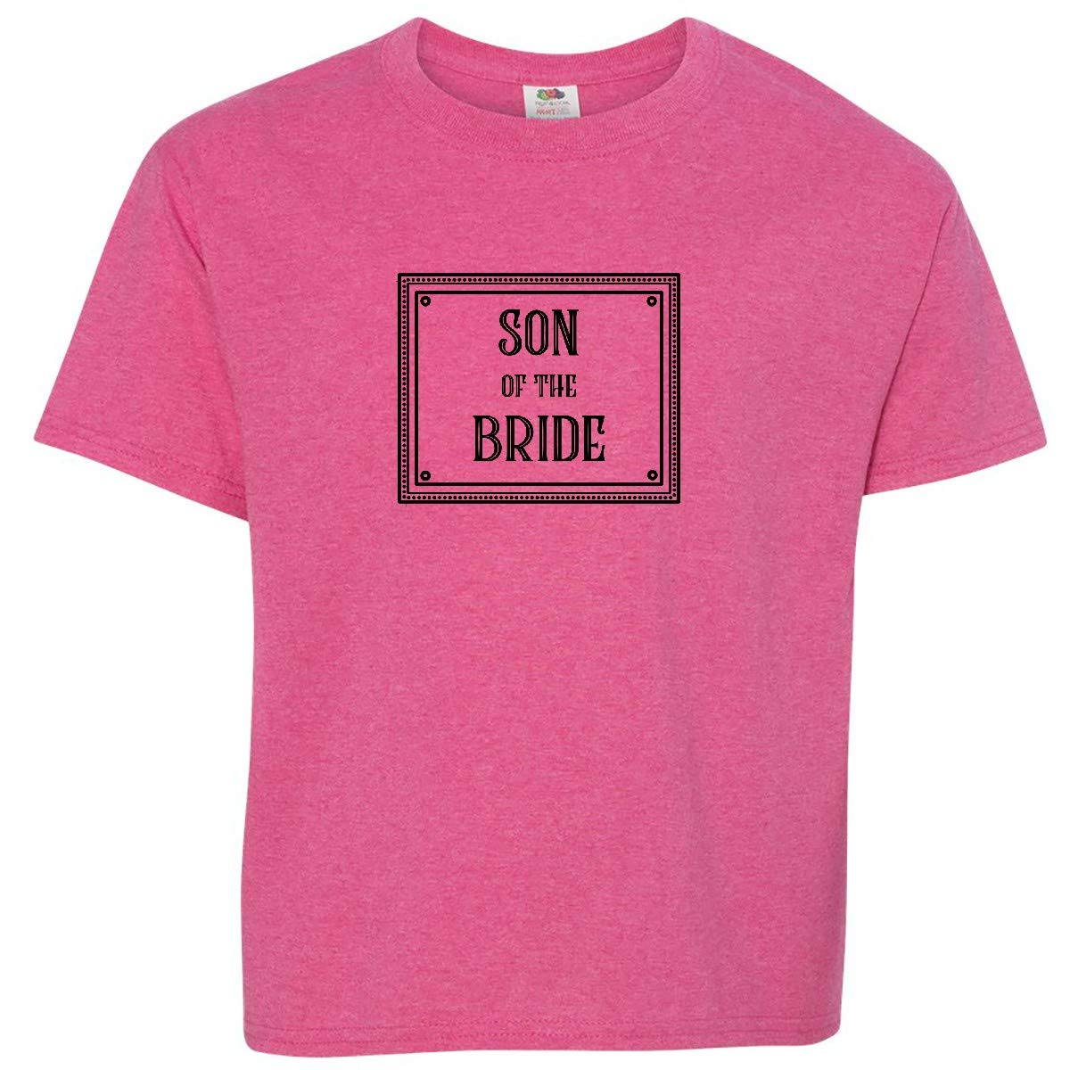 Inktastic Son of The Bride Youth T-Shirt - Funny Wedding Party Outfit for Boys - Perfect for Groomsmen, Ring Bearers & Special Occasions