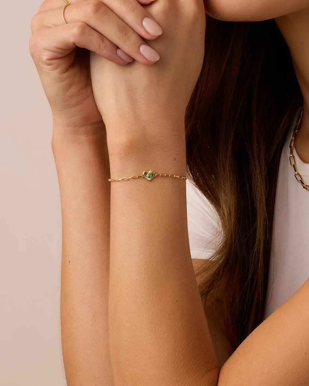 Birthstone Heart Bracelet - Personalized Sterling Silver Charm Bracelet for Women | Perfect Gift for Mom, Daughter, Anniversary & Valentine's Day | Elegant Jewelry for Everyday Wear & Special Occasions