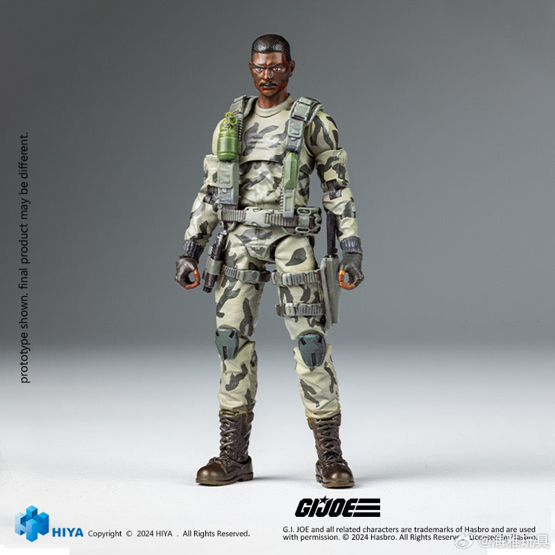 PRE ORDER - Hiya 1/18 Scale 4 Inch G.I. Joe Stalker Action Figure - Exquisite Mini Collectible Series for Display & Play - Perfect for Collectors & Military Toy Enthusiasts