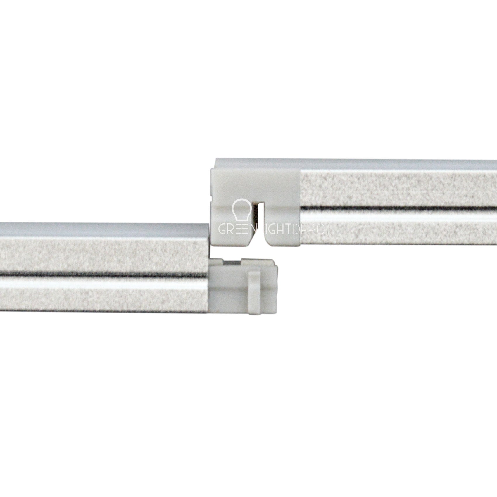 LED Under Cabinet Lighting Kit - 4 Seamless Light Bars with Power Supply for Kitchen, Pantry & Closet Illumination
