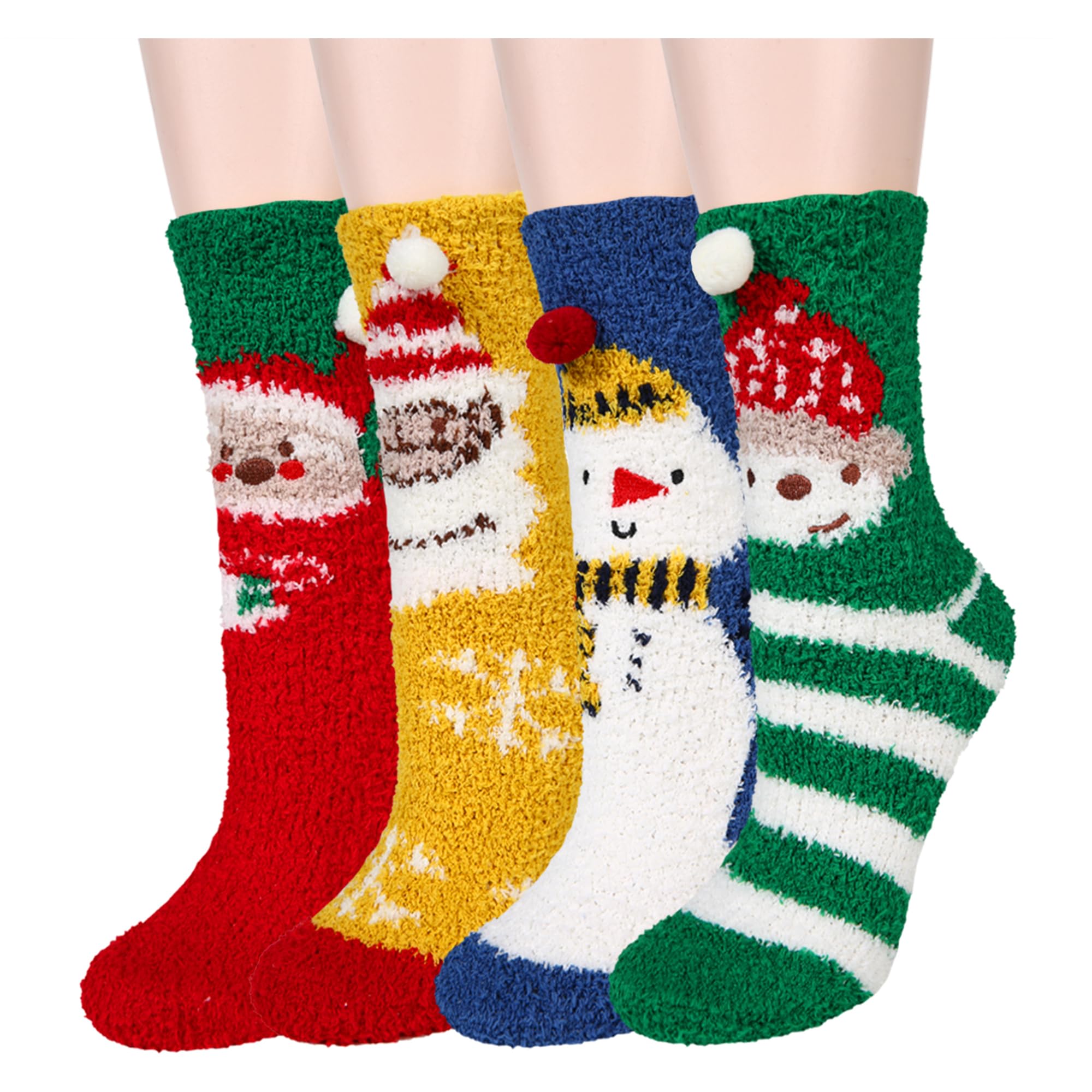 Benefeet Fuzzy Socks for Women - Warm Winter Plush Socks for Sleeping & Home