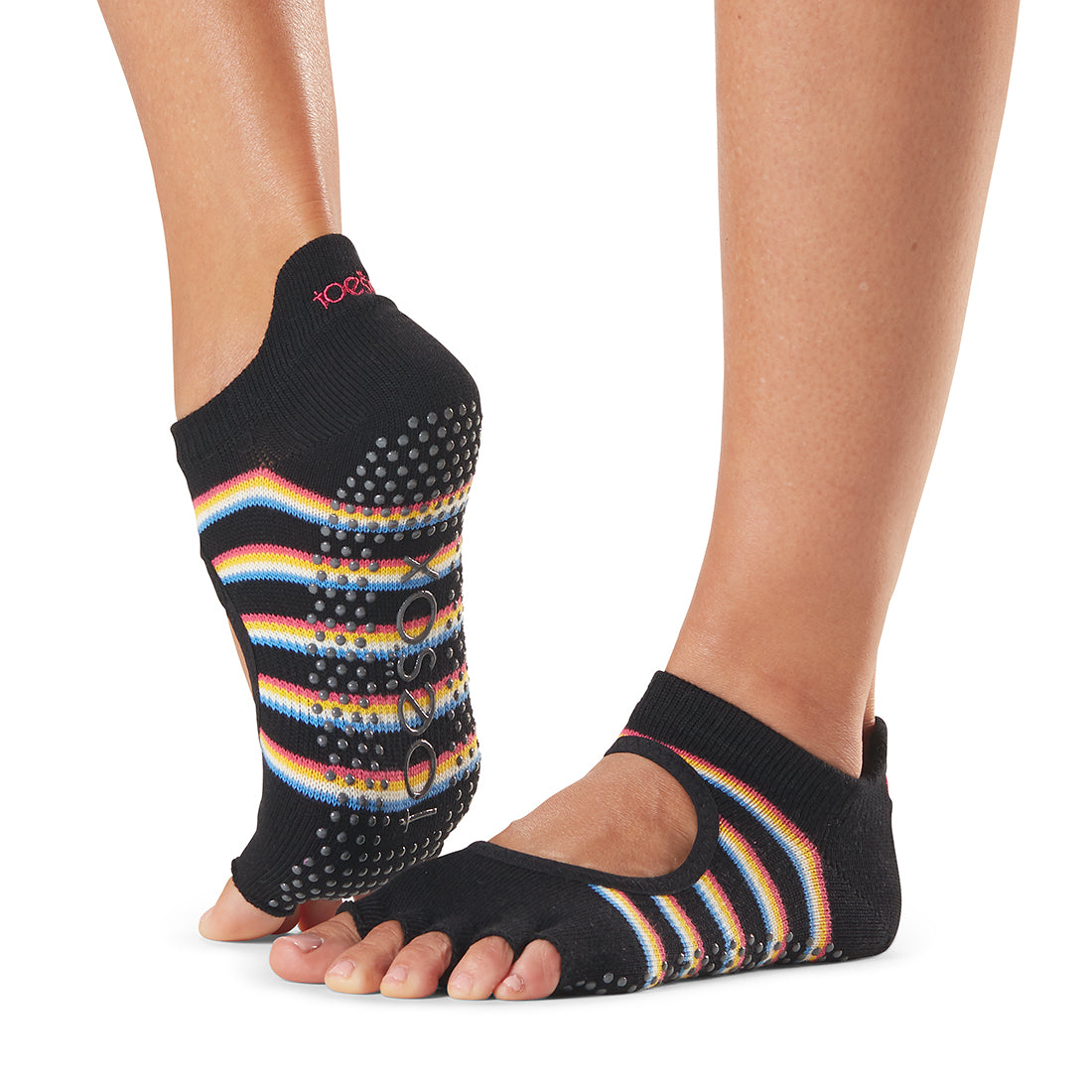 ToeSox Bellarina Grip Socks - Non-Slip Yoga Socks for Ballet, Pilates & Barre Workouts | Spring Collection 2020 | Perfect for Dance Studios & Home Workouts