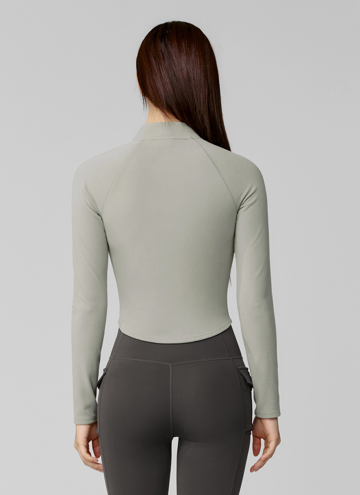 Active Crop Slim Fit Zip Up Jacket for Women - Lightweight Running Hoodie for Gym, Yoga & Outdoor Sports